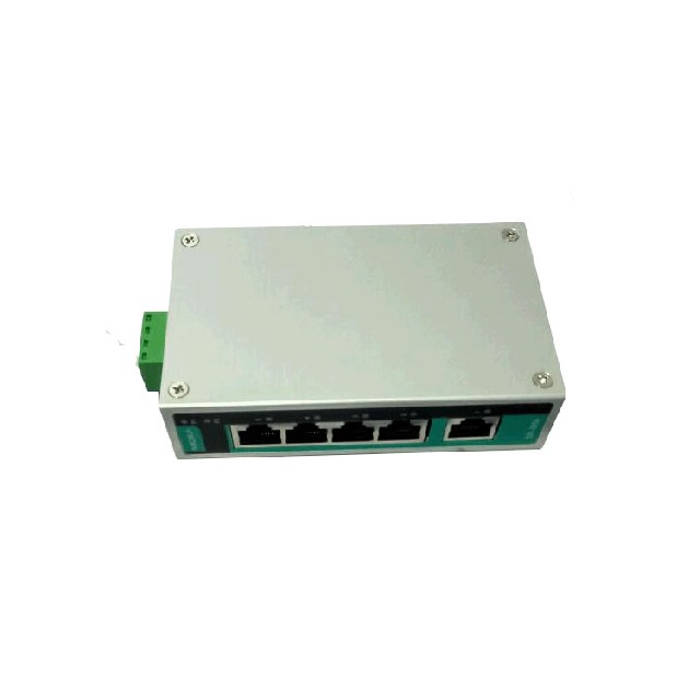 臺灣MOXA 5口非網管型工業以太網交換機 EDS-205A