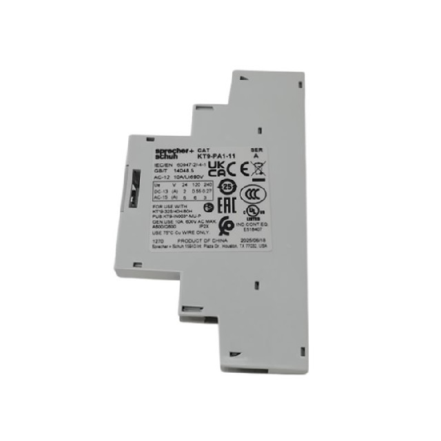 瑞士Sprecher Schuh斯普雷徹 KT9-PA1-11 輔助觸點(diǎn)